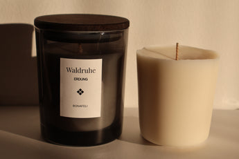 Waldruhe Duftkerze mit Refill