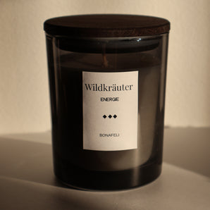 Wildkräuter Duftkerze